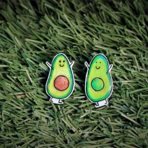 PENDIENTES de botón